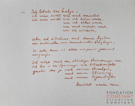 Constant Nieuwenhuys-Labyrismen 10a, 1968