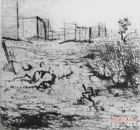 Constant Nieuwenhuys-Terrain vague, 1970