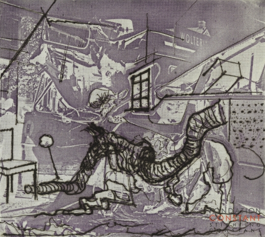 Constant Nieuwenhuys-Ongeval, 1971