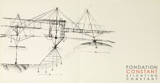 Constant Nieuwenhuys-New Babylon 7, 1963