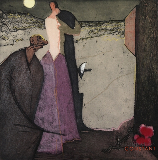 Constant Nieuwenhuys-PLAISIR ET TRISTESSE DE L'AMOUR-2, 1979