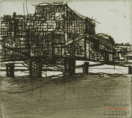 Constant Nieuwenhuys-Sectoren van New Babylon, 1968