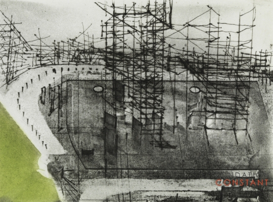 Constant Nieuwenhuys-Torens, 1970