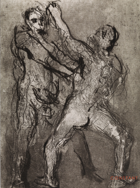 Constant Nieuwenhuys-Vechtpartij 9, 1994