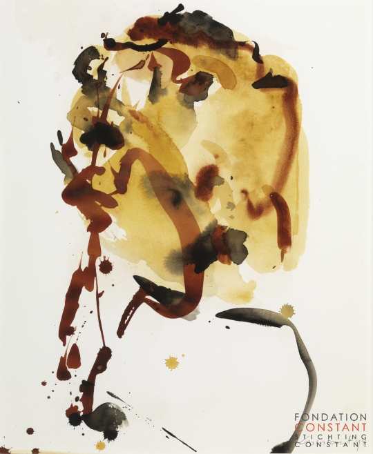 Constant Nieuwenhuys-Vragende blik, 1994 