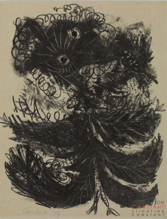 Constant Nieuwenhuys-Vogelvrouw, 1947