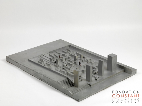 Constant Nieuwenhuys-Model for PCGD in Arnhem, 1965
