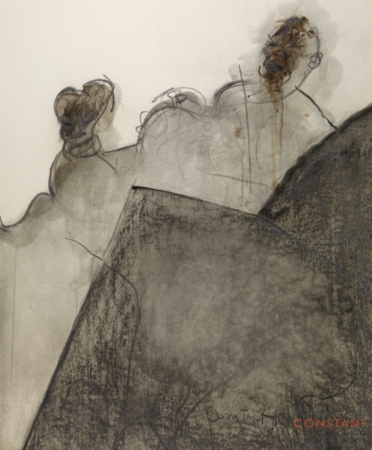 Constant Nieuwenhuys-Barricade III, 1980