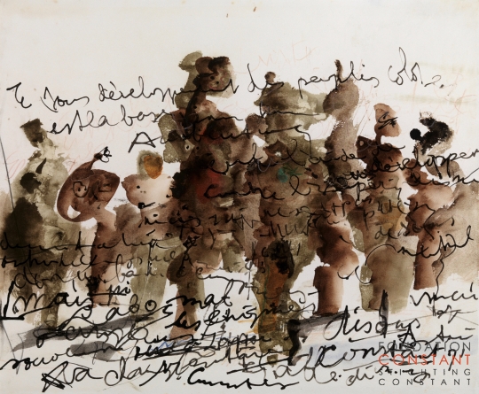 Constant Nieuwenhuys-Biafra, 1971