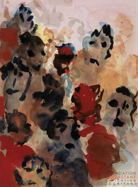 Constant Nieuwenhuys-ZT/Menigte, 2003
