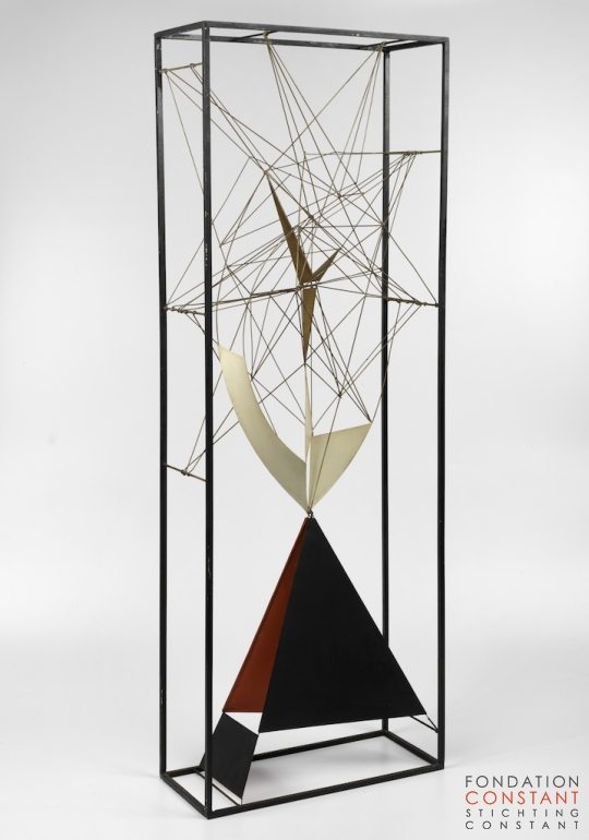 Constant Nieuwenhuys-Construction dans une volume, 1957