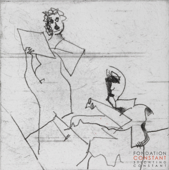 Constant Nieuwenhuys-Zangles, 1982