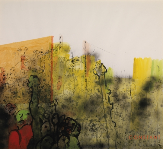 Constant Nieuwenhuys-Demonstratie, 1970