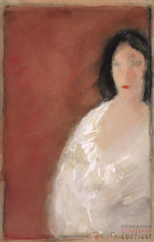 Constant Nieuwenhuys-Derrière la fenêtre, ca 1989