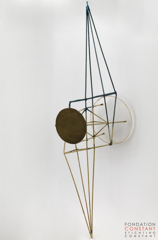 Constant Nieuwenhuys-Schaalmodel voor Draaibare Constructie, 1956