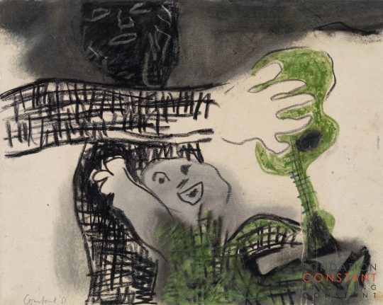 Constant Nieuwenhuys-Fandango, 1951
