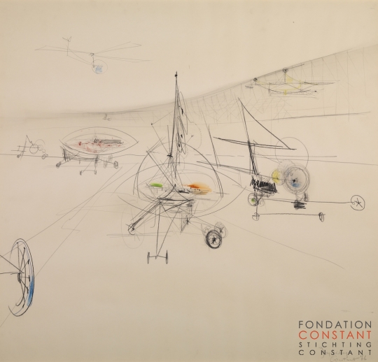 Constant Nieuwenhuys-Joy-riding, 1966