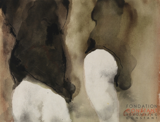 Constant Nieuwenhuys-Les belles fesses, 1985