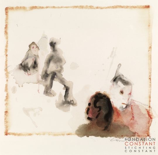 Constant Nieuwenhuys-Les gamins de la rue, 1989