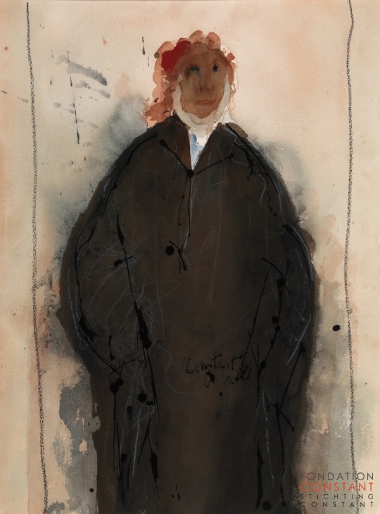 Constant Nieuwenhuys-Marokkaanse vrouw, 1981