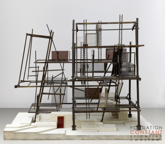 Constant Nieuwenhuys-Mobiel ladderlabyrint, 1967