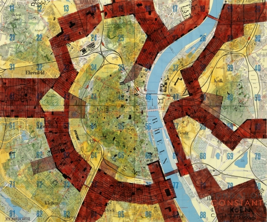 Constant Nieuwenhuys-New Babylon-Köln, 1963