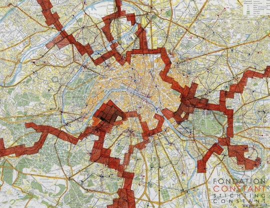 Constant Nieuwenhuys-New Babylon-Paris, 1963