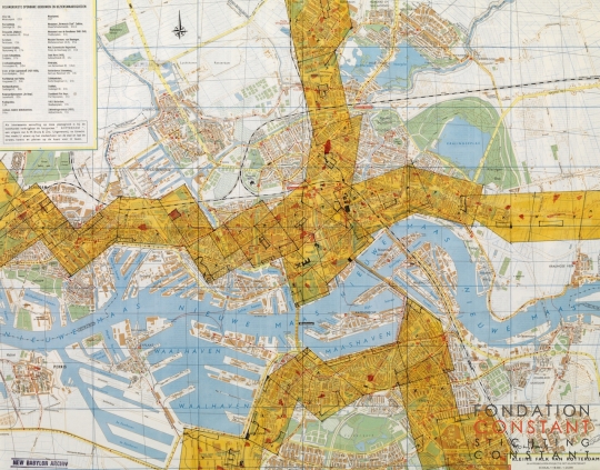 Constant Nieuwenhuys-New Babylon-Rotterdam, 1963
