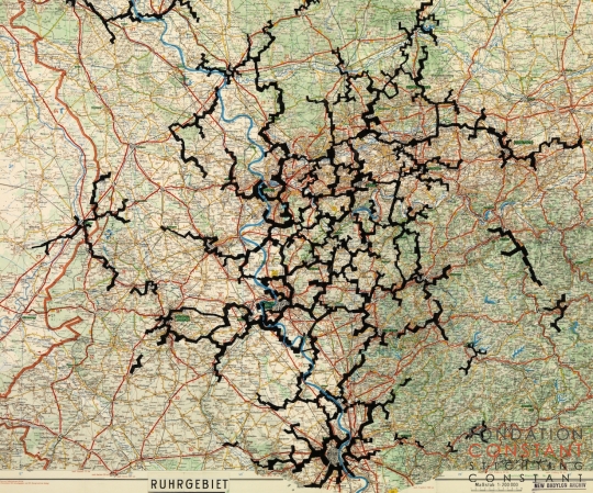 Constant Nieuwenhuys-New Babylon-Ruhrgebiet, 1963