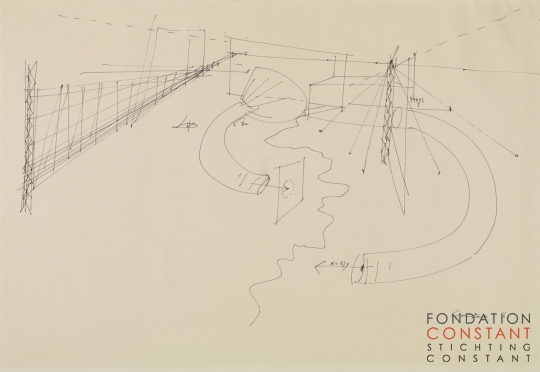 Constant Nieuwenhuys-New Babylon, 1961