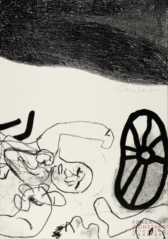 Constant Nieuwenhuys-8X LA GUERRE 2, 1951