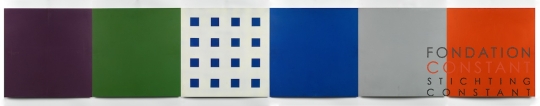 Constant Nieuwenhuys-ZT/Reeks van 6 gekleurde vlakken, 1953