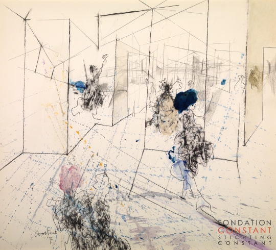 Constant Nieuwenhuys-Spiegelzaal, 1972