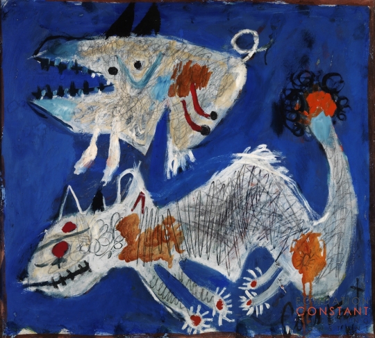 Constant Nieuwenhuys-Animaux, 1946