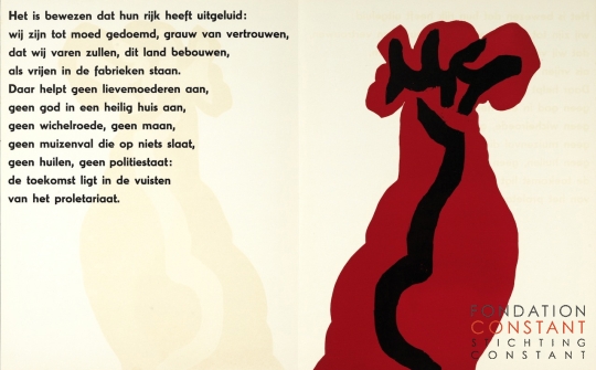 Constant Nieuwenhuys & Elburg-HET UITZICHT VAN DE DUIF-9, 1952