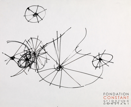 Constant Nieuwenhuys-Wielen, 1962