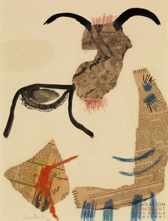 Constant Nieuwenhuys-ZT/Insecten, 1948