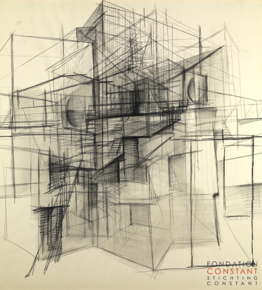 Constant Nieuwenhuys-Groot Labyr, 1966