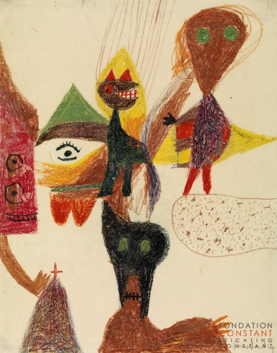Constant Nieuwenhuys-Carnaval, 1949