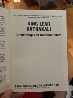 1989 Kathalkali - King Lear-folder 2
