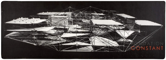 Constant Nieuwenhuys-Sector constructie, 1958-1961, photographed by Bram Wisman, 1958