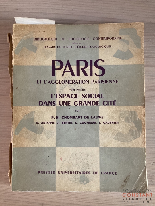 Paris et l'agglomération Parisienne, 1952