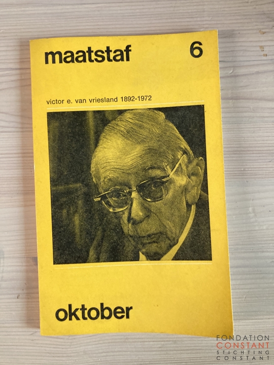 Maatstaf 6-Viktor E. Vriesland, 1972