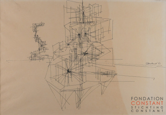 1961 Studie voor de grote toren