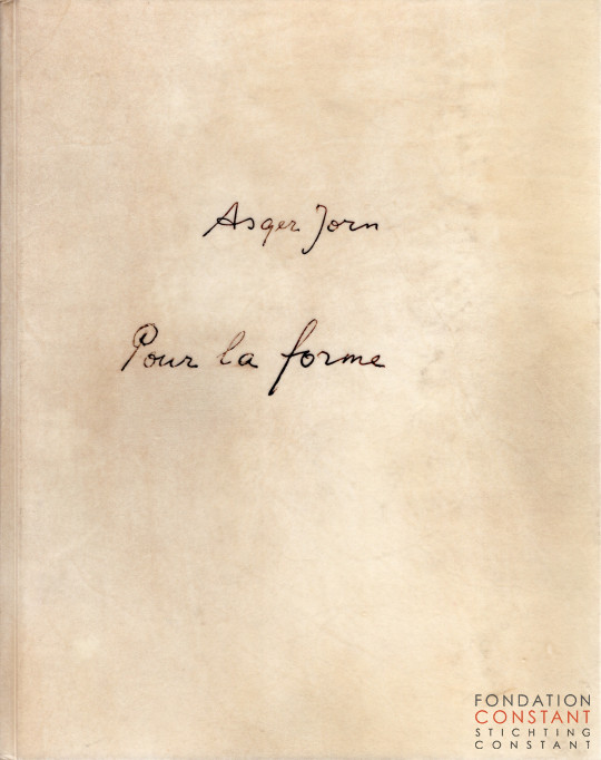 1958 Pour la Forme - Asger Jorn