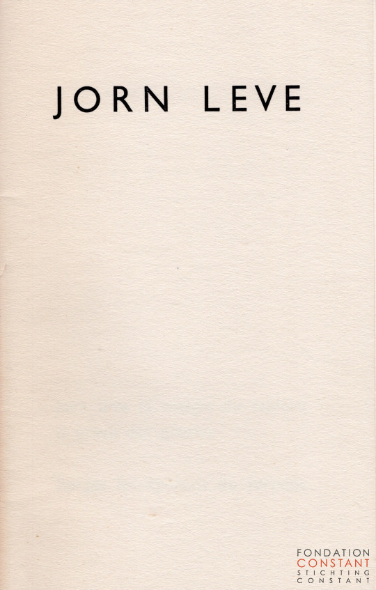 1964 Jorn Leve - Christian Dotremont