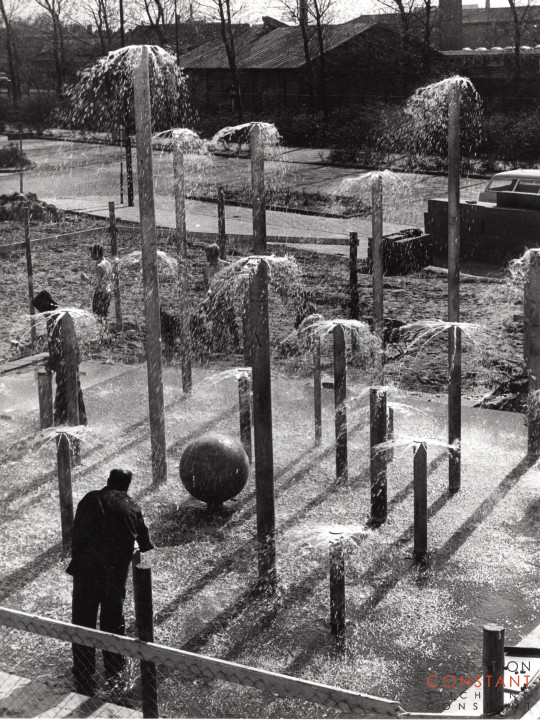 1968 Fontein Leiden-installatie 1
