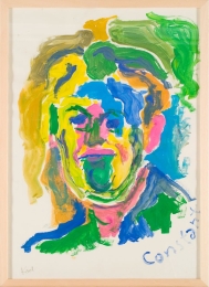 1980 ca Portret van Karel Levison Constant