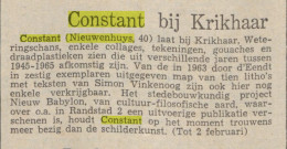 19650108 Constant bij Krikhaar-Het Parool