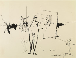 1976 ZT-Naakte figuren in ruimte